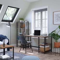 Vasagle Bureau 120 cm industriel