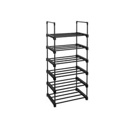 Songmics Étagère modulable noir