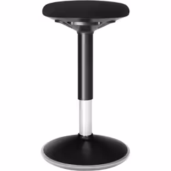 Un tabouret d'une qualité irréprochable : Avec un revêtement résistant à l'usure, un vérin à gaz robuste et une base circulai ...