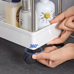 Songmics KSC08WT étagères Etagère modulable Autonome Polypropylène (PP) Blanc - Vue supplémentaire 4