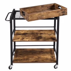 Vasagle LRC72X Chariot de transport d'aliments
