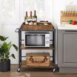 Vasagle LRC72X Chariot de transport d'aliments