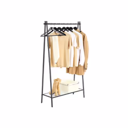 Songmics HSR23BK porte-manteaux Intérieure Noir