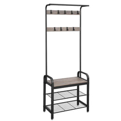 Vasagle HSR40MB porte-manteaux Colonne 9 crochet(s) Noir