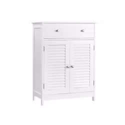 Vasagle BBC51WT armoire de rangement de salle de bain Blanc