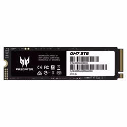 Acer Predator GM7, 2 To, M.2, 7200 Mo/s