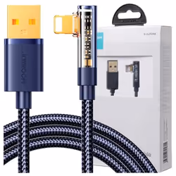 Câble Lightning Coudé Joyroom Vers Usb-A 12 M Pour Iphone 11 12 13 Et 14
