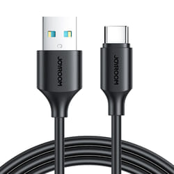 JOYROOM 6956116733230 câble USB 1 m USB 2.0 USB A USB C Noir