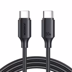 JOYROOM S-CC060A9, 1 m, USB C, USB C, USB 2.0, 0,48 Gbit/s, Noir