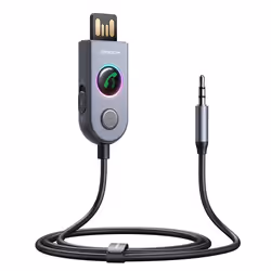 Récepteur sans fil - JOYROOM - JR-CB6 - Bluetooth 5.3 - Jack 35 mm - Gris foncé