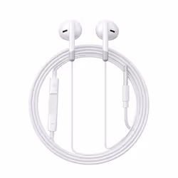 JOYROOM JR-EW01, Avec fil, 20 - 20000 Hz, Appels/Musique, Casque, Blanc