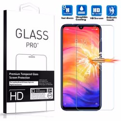 Film de Protection décran - Xiaomi - Redmi Note 7 - Verre Trempé - Résistant aux Rayures - 1 Pack