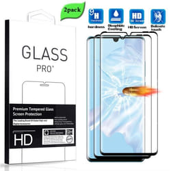 Protecteur décran - Huawei - P30 Pro - Verre trempé - 2 Pack - Résistant aux rayures