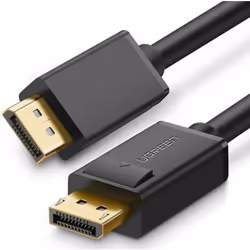 Ugreen 10211, 1 m, DisplayPort, DisplayPort, Mâle, Mâle, 3840 x 2160 pixels