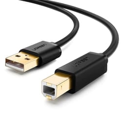 Ugreen 10350 câble USB USB 2.0 1,5 m USB A USB B Noir