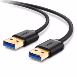 Ugreen 10369, 0,5 m, USB A, USB A, USB 3.2 Gen 1 (3.1 Gen 1), Noir