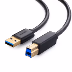 Ugreen 10372, 2 m, USB A, USB B, USB 3.2 Gen 1 (3.1 Gen 1), Noir