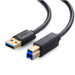 Ugreen 10372 câble USB 2 m USB 3.2 Gen 1 (3.1 Gen 1) USB A USB B Noir