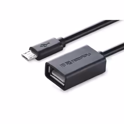 Ugreen 10396 câble USB 0,12 m USB 2.0 USB A Micro-USB B Noir