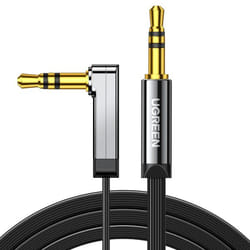 Ugreen 10599 câble audio 2 m 3,5mm Noir