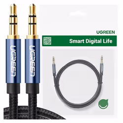 Ugreen 10687, 3,5mm, Mâle, 3,5mm, Mâle, 2 m, Bleu