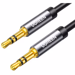 Ugreen 10737, 3,5mm, Mâle, 3,5mm, Mâle, 5 m, Noir