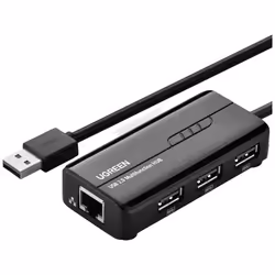 Ugreen 20264, Avec fil, USB, Ethernet, 100 Mbit/s
