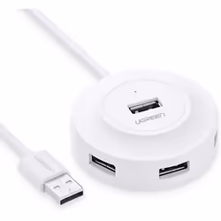 Ugreen 20270, USB, Blanc, 0,8 m
