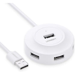 Ugreen 20270 hub & concentrateur USB Blanc