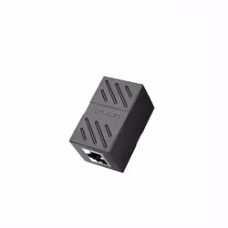 Ugreen RJ45 Coupler, RJ45, Noir, Femelle/Femelle, Droit, Cat7, 23 mm