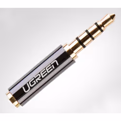 Ugreen 20502 changeur de genre de câble 2.5 mm 3,5 mm Noir - Vue supplémentaire 3