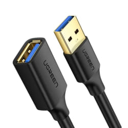 Câble d'Extension Ugreen US129 USB 3.0 1,5m Noir