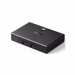 UGREEN USB 2.0 2 in 1 Switch Switch USB 2 entrées et 1 sortie Switch USB avec 2 USBCable USB pour le partage de périphériques ...