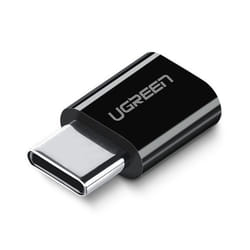Adaptateur USB Type-C - Ugreen - Micro-USB - Noir - Synchronisation de fichiers - Connecteur Type-C