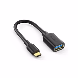 Ugreen 30701, 0,15 m, USB C, USB A, USB 3.2 Gen 1 (3.1 Gen 1), Noir
