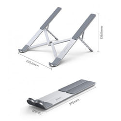 Support PC Portable - Ugreen - Aluminium Ventilé - 8 à 17.3 pouces - 5 Positions - Ajustable