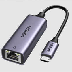 Adaptateur USB C vers Ethernet - UGREEN - Thunderbolt 3 - 1000Mbps - Compatible MacBook Pro - Blanc