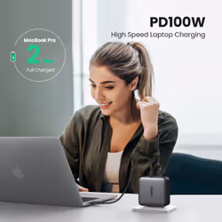 Ugreen 40747 chargeur d'appareils mobiles Universel Noir Secteur Charge rapide Intérieure - Vue supplémentaire 5