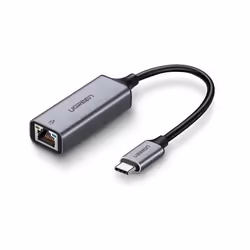 Ugreen 50737, Avec fil, USB Type-A/USB Type-C, Ethernet, 1000 Mbit/s, Argent