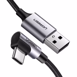 Ugreen 50942, 2 m, USB A, USB C, USB 2.0, Noir