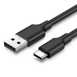Ugreen 60116 câble USB USB 2.0 1 m USB A USB C Noir