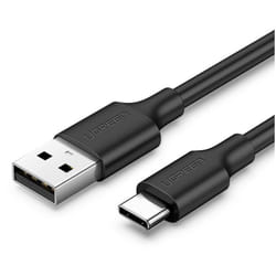 Câble USB - USB-C résistant 480 Mbps 3A 1,5m noir