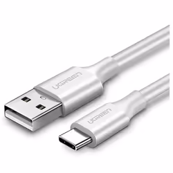 Ugreen 60121, 1 m, USB A, USB C, USB 2.0, 480 Mbit/s, Blanc