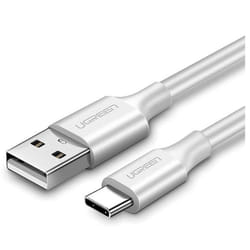 Ugreen 60121 câble USB 1 m USB 2.0 USB A USB C Blanc
