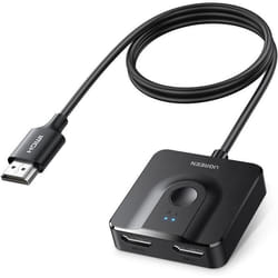 Switch HDMI - UGREEN - 4K 60Hz - 2 Entrées 1 Sortie - 18 Gbps - Compatible PS5 PS4