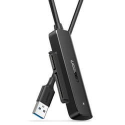 Convertisseur USB A vers SATA 25 pouces - UGREEN - 50 cm - Upgrade & Clone - Vitesse Rapide - UASP Amélioré