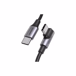 Ugreen 70643, 1 m, USB C, USB C, USB 2.0, 480 Mbit/s, Noir, Gris