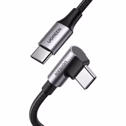 Ugreen 70645, 2 m, USB C, USB C, USB 2.0, 0,48 Gbit/s, Noir, Gris