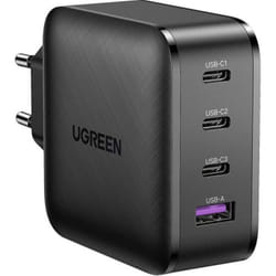 Ugreen 70774 chargeur d'appareils mobiles Universel Noir Secteur Charge rapide Intérieure