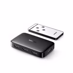 Ugreen 80125, HDMI, Noir, 4K Ultra HD